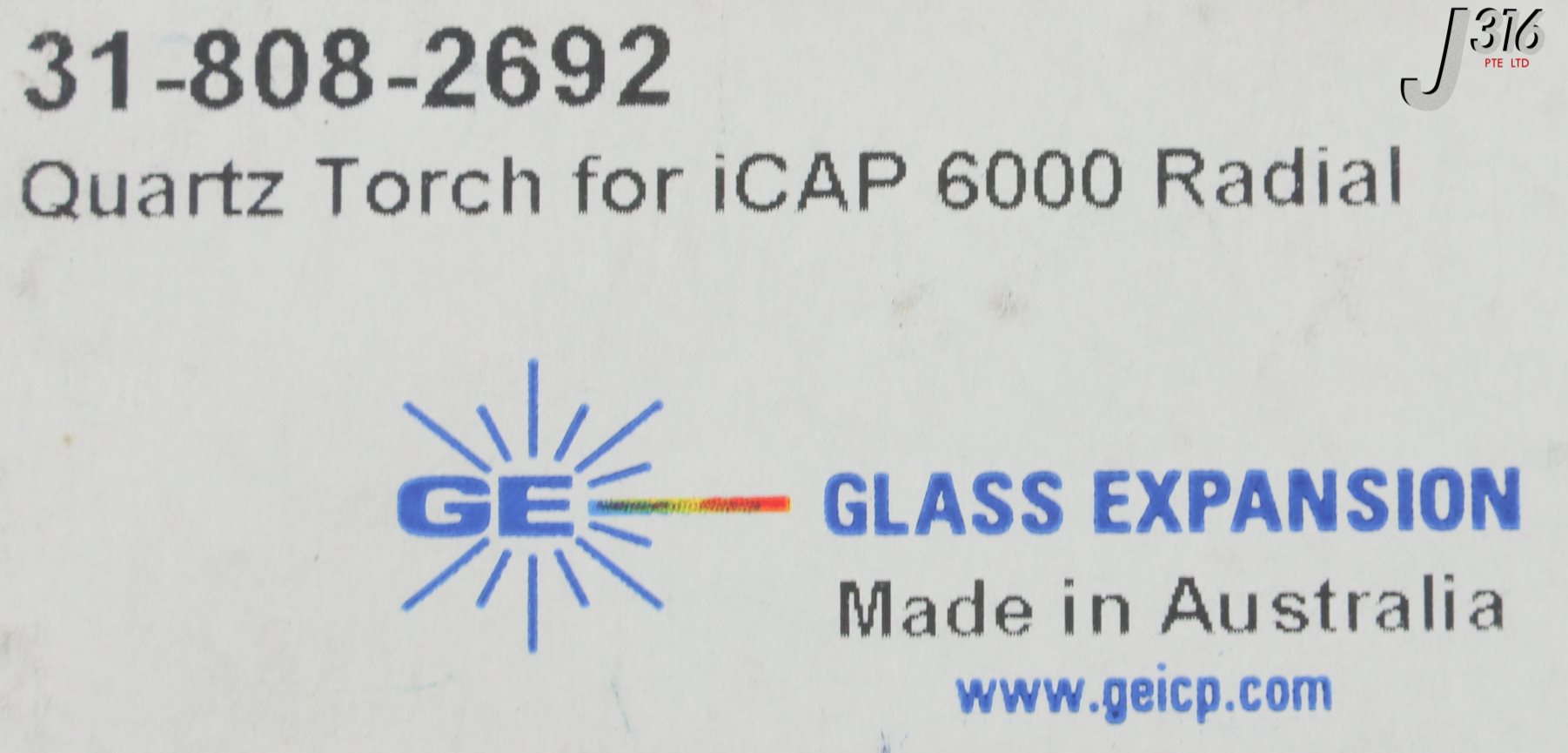 HUNDRED LINE -最終防衛学園- 27603 GE GLASS EXPANSION QUARTZ TORCH FOR ICAP 600 RADIAL (NEW) 31